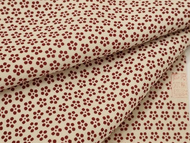 平和屋着物▽江戸小紋 単衣 花尽し やまと誂製 正絹 逸品 AABH7439st|平和屋