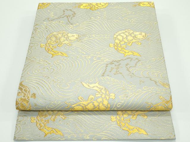 楽天市場】平和屋着物○龍村美術織物 たつむら 九寸開き名古屋帯 金の