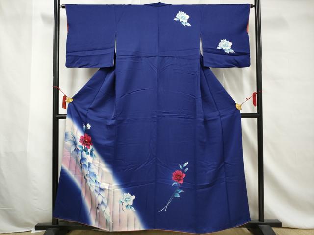 楽天市場】平和屋着物▽京友禅 高林勝司 訪問着 手描き 枝花文 暈し