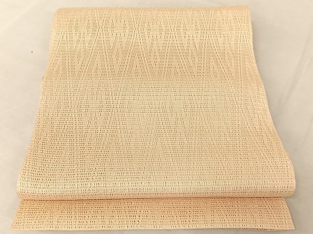 長閑やかさ屋お召しもの＊夏物 万物の霊長国宝 俵屋17代目・喜多川平朗 羅 有職織り地 八寸名古屋帯 人色 正絹 珠玉 AAAZ3096np
