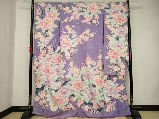 楽天市場】平和屋着物○名門 藤娘きぬたや・総絞り 振袖 枝花文 上代53