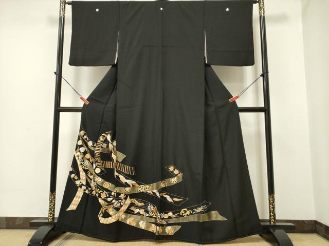 楽天市場】平和屋着物○銀座きしや 総刺繍 黒留袖 中国三大刺繍 相良