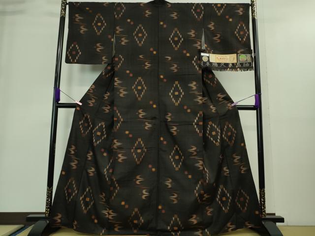 楽天市場】平和屋本店□希少 重要無形文化財 本場久米島紬 ゆうな染