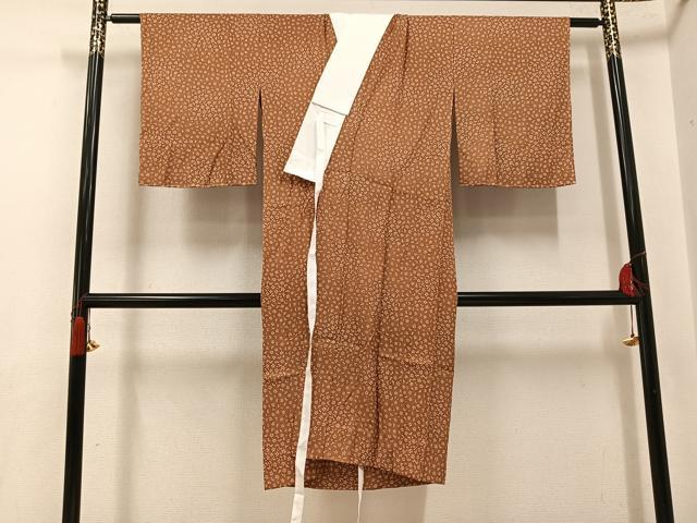 長閑やかさ屋御召しもの●長襦袢 袷 桜 正絹 珠玉 AABH9642ph