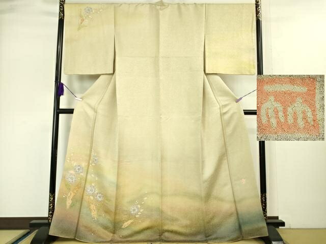 楽天市場】平和屋本店□最高級 久保田一竹 幻の辻が花 訪問着 暈し染め