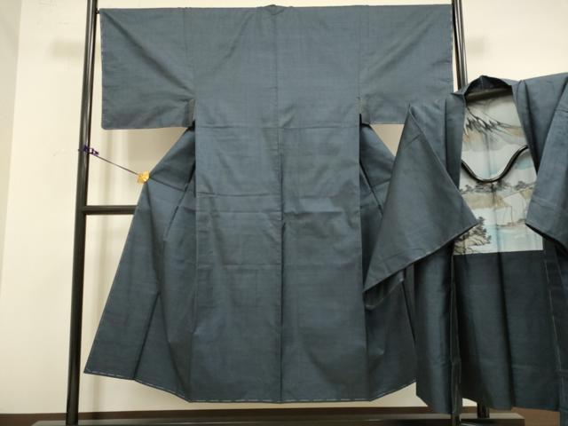 平和屋着物■極上　男性　本場大島紬　アンサンブル　長羽織　100亀甲　総詰め　逸品　未使用　DZAB2726kh6｜平和屋 19,240円