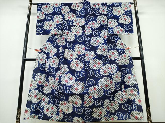 平和屋着物&there4;夏物 浴衣 有松鳴海絞り 紫陽花 綿 逸品 CABH1516ng｜平和屋 12,615円