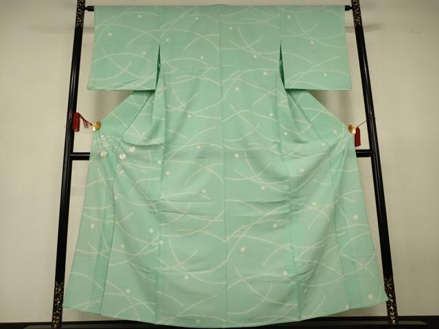 平和屋着物＊夏物 訪問着 絽 駒刺繍 絞り 露芝文 正絹 逸品 AABJ6472jd｜平和屋