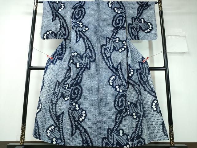 平和屋着物&there4;夏物 浴衣 有松鳴海絞り 南天文 綿 逸品 CAAY4424ng｜平和屋