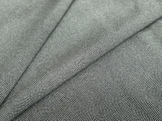 平和屋着物●江戸小紋 鮫小紋柄 正絹 逸品 DABD9254ud