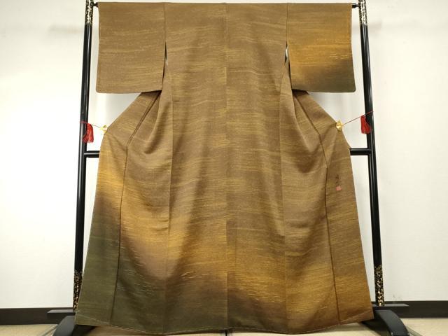 平和屋着物●京の匠日展作家　丹下雄介　訪問着　霞文　暈し染め　やまと誂製　正絹　逸品　未使用　AABF1023cs｜平和屋