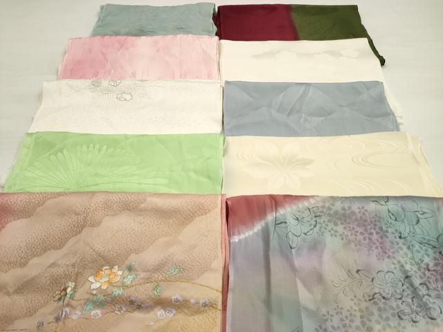 平和屋着物★和装小物 帯揚げ10枚セット 正絹 逸品 DABD3633xg|平和屋