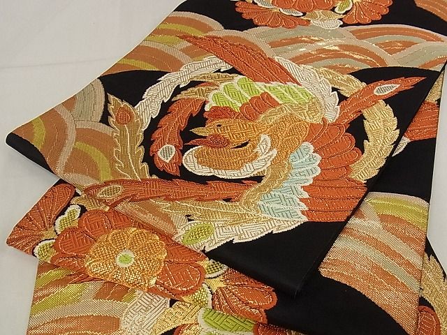 楽天市場】平和屋着物□西陣 野々村織物謹製 六通柄袋帯 吉祥鳳凰丸文