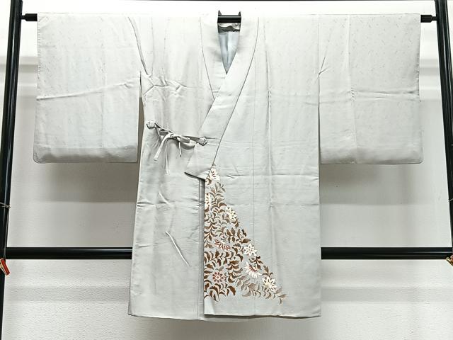 平和屋着物∞道中着 更紗花文 ロング丈 正絹 逸品 CABD4522ua|平和屋