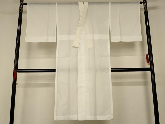 長閑やかさ屋お召しもの＊夏物 長襦袢 絽 白いこと 洗えるお召しもの AABC6900jd