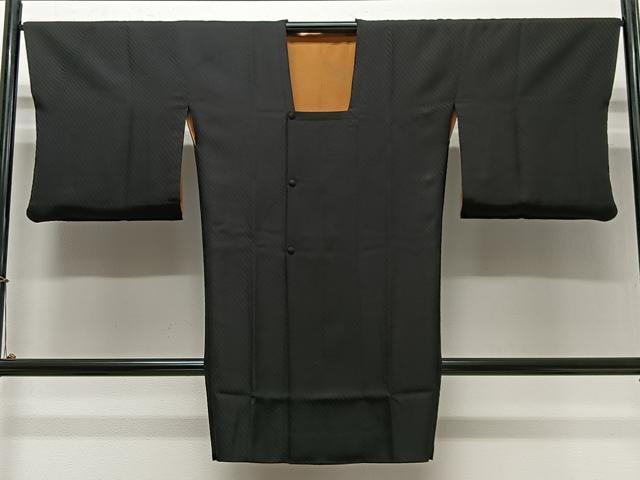 平和屋着物&infin;道行コート　リバーシブル　花菱文　暈し染め　ロング丈　正絹　逸品　CABD4405ua｜平和屋