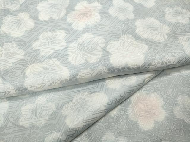 平和屋着物●長襦袢　無双仕立て　舞花文　正絹　逸品　CABC2392ut｜平和屋