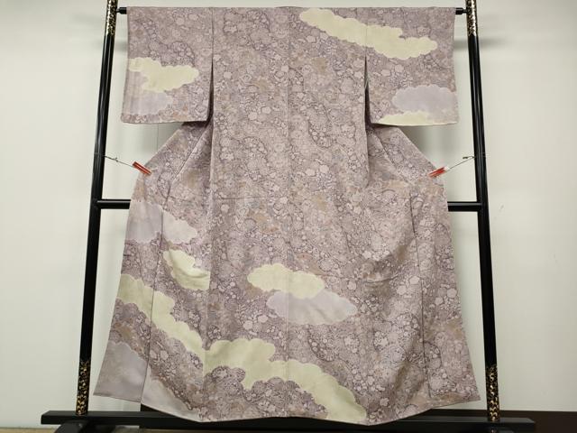 平和屋着物●訪問着 辻が花 金彩 正絹 逸品 CABE7014ut|平和屋