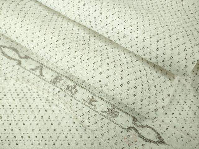長閑やかさ屋中央局＊より良い 夏物 沖縄県無形文化財任じる 発祥地八重山上布 麻 反端付き添い人 珠玉 未当てはめる DZAB3467kh6