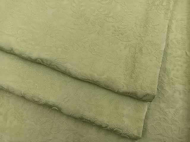平和屋着物●上質な色無地 梅花地紋 木蘭色 さが美扱い 正絹 逸品 BAAX5724mz|平和屋