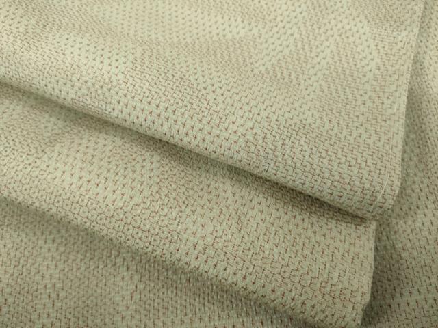 平和屋着物●本塩沢　110亀甲　幾何学文様　正絹　逸品　AABI4432ck ｜平和屋