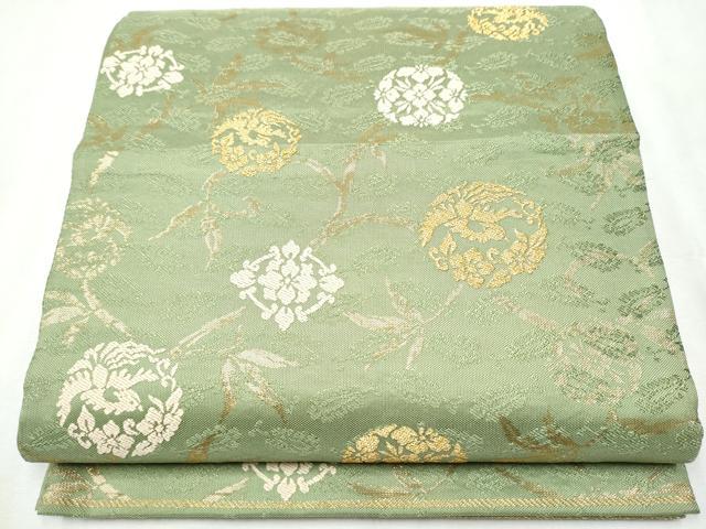 平和屋着物●六通柄袋帯　虹工房　草木染　鳳彩錦　本金箔　正絹　逸品　CABB5972hy｜平和屋 27,690円