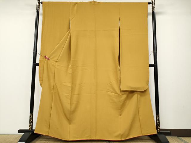 平和屋着物●豪華振袖　櫨染色　正絹　逸品　CABD0057ut｜平和屋