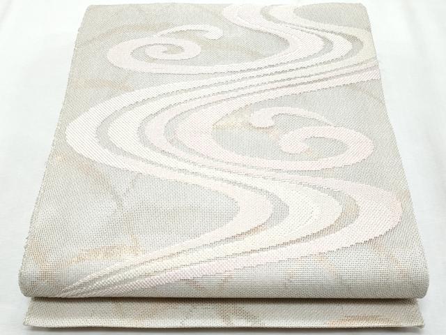平和屋着物＊夏物 太鼓柄袋帯 流水文 正絹 逸品 CABI5615fb｜平和屋
