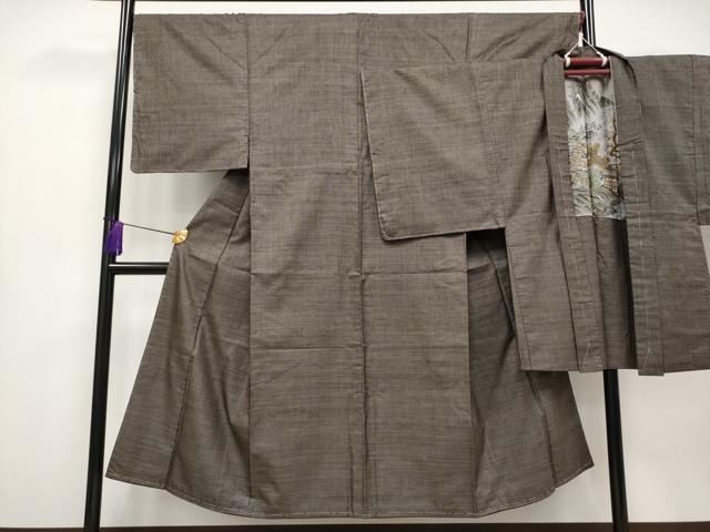 平和屋着物●極上　男性　本場大島紬　アンサンブル　100亀甲　総詰め　逸品　未使用　CYAA4186s6｜平和屋
