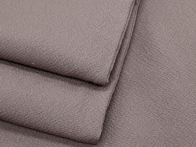 平和屋着物●上質な色無地　梅鼠色　正絹　逸品　CABI1216th｜平和屋