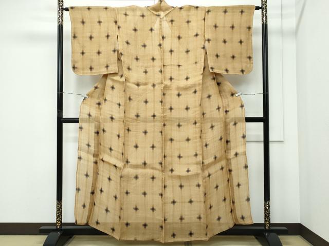 平和屋本店＊夏物　芭蕉布　手積み芭蕉糸100％　逸品　CZAA5197s6｜平和屋