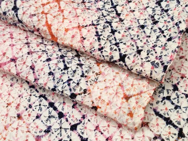 平和屋着物&there4;夏物 浴衣 有松鳴海絞り 蜘蛛絞り 斜線文 綿 逸品 CABB6453ng｜平和屋