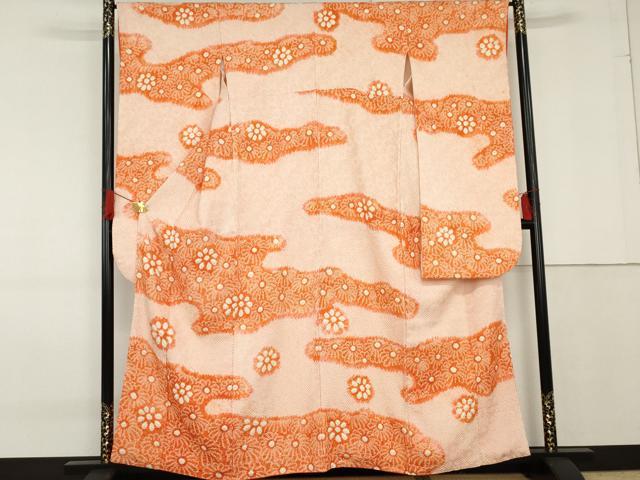 平和屋着物●豪華振袖 総絞り 霞花文 正絹 逸品 AABF9085cs|平和屋