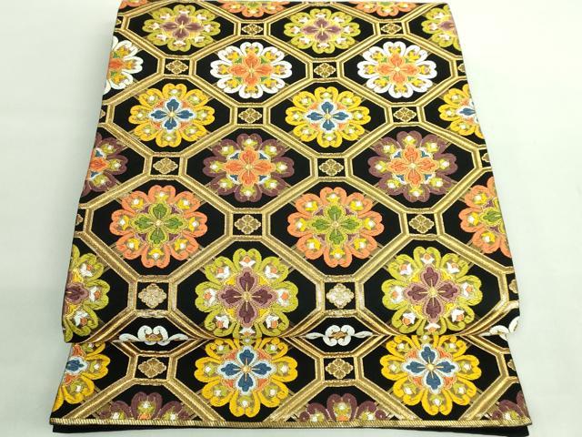 楽天市場】平和屋本店□極上 西陣 河合美術織物謹製 六通柄袋帯 唐織