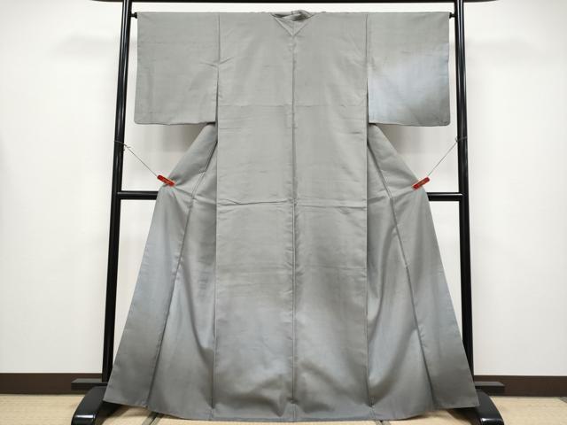 長閑やかさ屋御召しもの●飛び切り 石川県決める無形文化財 牛首紬 白山細工場 手織り 短い訪問着 霞文 珠玉 CYAA4346s6