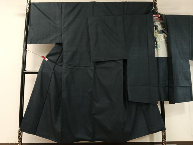 平和屋着物●男性　本場大島紬　アンサンブル　100亀甲　総詰め　正絹　逸品　CABC9795vp｜平和屋
