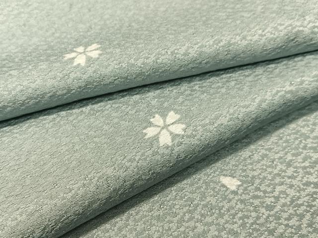 平和屋着物●男性 小紋 舞桜 胴抜き仕立て 洗える着物 CABC9826vp|平和屋