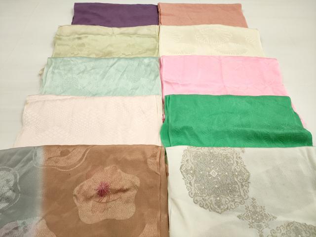 平和屋着物★和装小物 帯揚げ10枚セット 正絹 逸品 DABC5628xg|平和屋