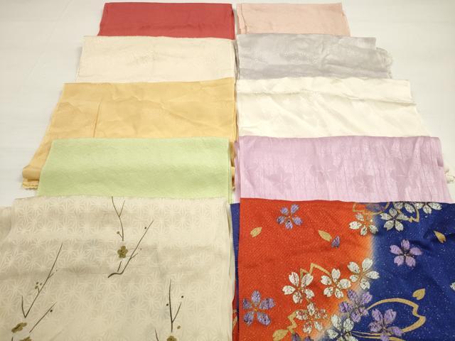 平和屋着物★和装小物　帯揚げ10枚セット　正絹　逸品　DABC5631xg｜平和屋