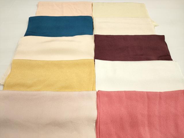 平和屋着物★和装小物 帯揚げ10枚セット 正絹 逸品 DABC5642xg|平和屋