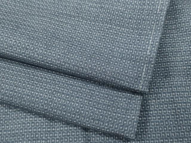 平和屋着物●男性 本場大島紬 100亀甲 総詰め 正絹 逸品 CABD0324ut|平和屋