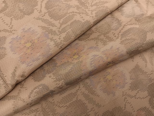 平和屋着物●本場大島紬 草花文 やまと誂製 正絹 逸品 AABI0564ph|平和屋