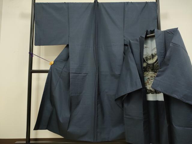 長閑やかさ屋御召しもの●より良い 成人男性 発祥地大島紬 合奏団 キングサイズ 長羽織 珠玉 DZAB4315kh6