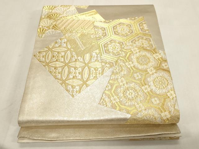 長閑やかさ屋お召しもの●西陣 六通柄袋帯 有職錦繍重文 現ナマ彩 引箔 織匠北川謹製 証紙付き添い人 正絹 珠玉 未当て嵌める CABG3182dy