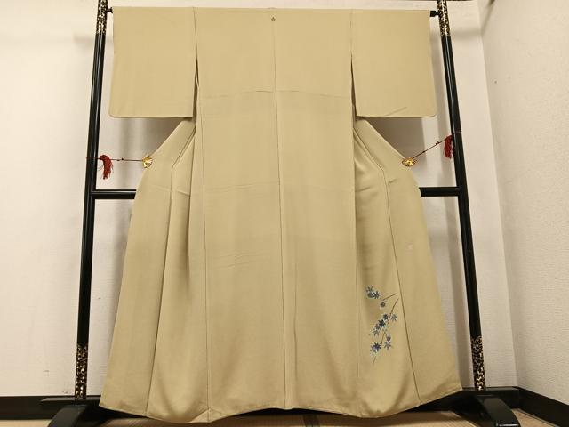 長閑やかさ屋御召しもの●万物の霊長国宝・羽田登喜男 色留袖 楓文 正絹 珠玉 AABG1090ph