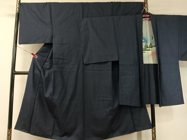 長閑やかさ屋御召しもの●成人男性 紬 羽織書き割り 雨縞 正絹 珠玉 CABD8031vp