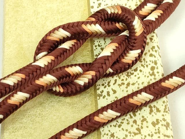 平和屋着物●極上 有職組紐道明 帯締め 奈良組 宮内庁御用 国立博物館御用 東京芸術大学御用 逸品 未使用 DZAA12010kh6