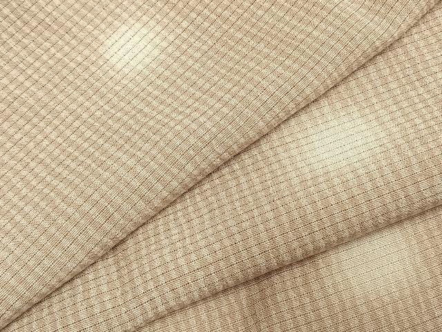 長閑やかさ屋御召しもの＊夏物 小紋 絽 蛍暈し 正絹 珠玉 AABF5885fy