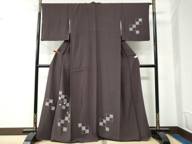 平和屋着物●訪問着　刺繍　瓢箪　打ち出の小槌　金彩　正絹　逸品　CABC6570yc｜平和屋