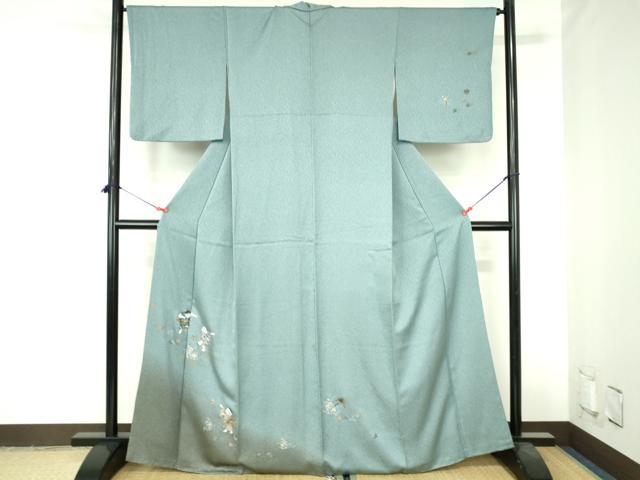 平和屋着物●訪問着　童子遊び　暈し染　金彩　正絹　逸品　DABH0719op｜平和屋